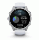 fēnix 8 – 43 mm, AMOLED - Silver with Whitestone Silicone Band - 010-02903-00 - Garmin